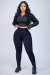 DARK CHOCOLATE CROP TOP